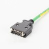 MS3108A20-29S 17Pin To SCSI HPCN 20Pin Male Connector Straight With Delta B2 Servo Encoding Cable 0.5M