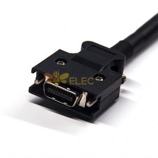 Cable SCSI de 20 pines HPCN Straight Male to Male Screw Lock para Cable 1M
