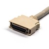 SCSI 36 Pin Connector HPCN Gerade Stecker zu Stecker Latch-Sperre für Kabel 1M