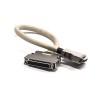 SCSI 50 Pin Male to Female HPDB Straight Latch Lock for Cable 1M