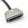 SCSI 50 Pin Erkek - Erkek HPCN Düz Vidalı Kilitler Fişten Mandala Kilit Fişine Kablo 1M
