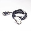 SCSI Cable Types VHDCI 68 Pin Over-molded Cable Male to HPCN 68Pin Male Field assembly Cable 2M SCSI Cable VHDCI 68 Pin Over-mol