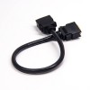 SCSI Connector 14 Pin Straight Male to Male Connector Latch lock Double Ended Cable 1M