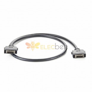 SCSI HPCN 26Pin Straight Male To Male Connector With Cable 1M