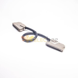 SCSI Male HPCN 100 Pin to HPCN 100 Pin Male Straight for Cable 200CM