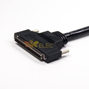 SCSI Male to Male HPDB 100 Pin Straight Screw Locks Cable 1 M