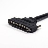 SCSI Erkekten Erkeğe HPDB 100 Pin Düz Vidalı Kilitler Kablo 1 M