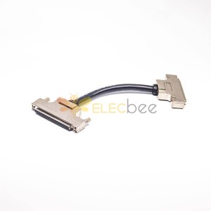SCSI Male to Male HPDB 100 Pin Straight Screw Locks Cable 200 CM