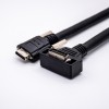 VHDCI Male 26pin Angle droit à SCSI Male 26pin Câble droit Overmolded Cable 1M