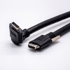 VHDCI Male to Right angle Male 26pin Overmolded Cable 1/2/3M
