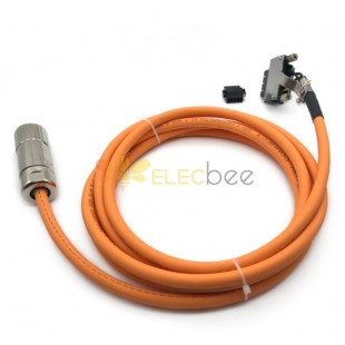 Beckhoff Servo Motor Power Cable ZK4500 ZK8027 ZK8022 ZK8024 2m