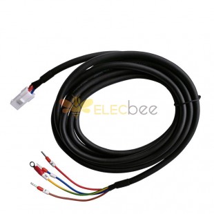 Cable de alimentación de alta flexibilidad para servoaccionamiento Panasonic de 3 m