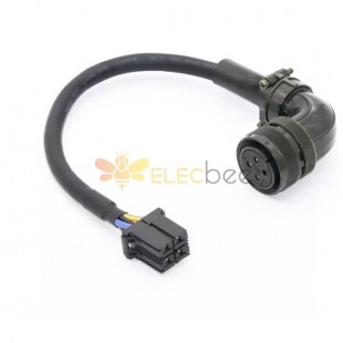 Cable de alimentación para cable flexible servo A06B-2253-B400 de 10 m