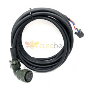 FANUC伺服馬達A06B-6130-H002電源電纜 2m