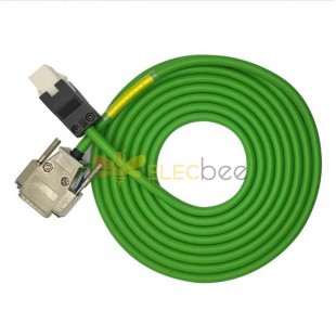 適用於 ABB CBL030-EFP-F22 的伺服馬達編碼器電纜 1m