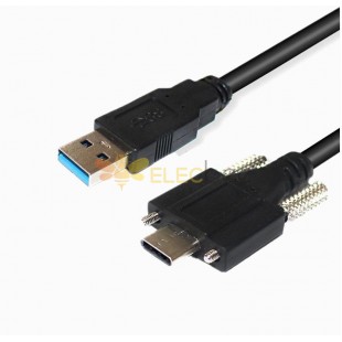 USB 3.1 to Type-C Industrial Camera Cable for IDS Ximea Machine Vision 1m