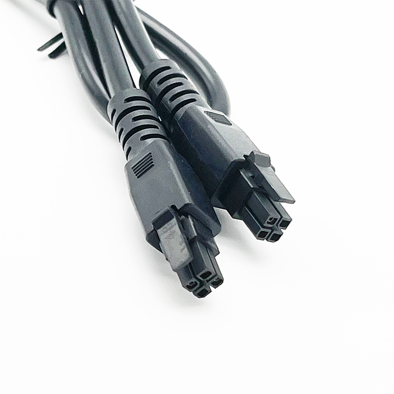 Micro Fit 3.0 Anschlussleitung mit spritzgegossener Dichtung und 3.0-Abstand, 4-adrige Niederspannungs-Anschlussleitung mit spritzgegossener Dichtung