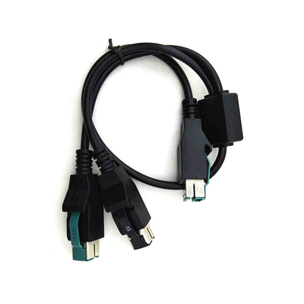 12V POWER USB to 5V POWER USB Male-to-Male Communication Data Power Cable
