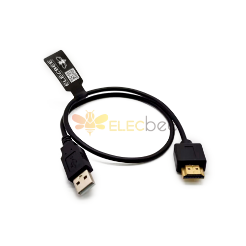 20pcs Cabo Conversor USB para HDMI1.5FT USB 2.0 Macho para HDMI Cabo Carregador Macho (HDMI/USB)
