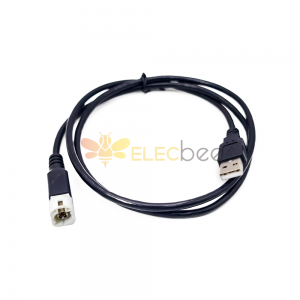 20 Stück USB-auf-HSD-Kabel. Gute Qualität, Typ-A-USB-Stecker auf HSD 4P-Konverterkabel, 30 cm