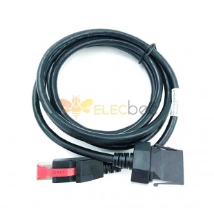 Câble de connexion USB vers 8P IBM Wincor Hub et imprimante alimenté 24 V