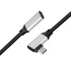 90 Degree Angle USB3.1 USB-C Extension Cable