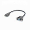 USB3.0 Female To Microus B Cable Panel Mount