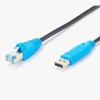 MoDBus Tcp RJ45 Male To USB2.0 Male Ethernet Gateway Cable