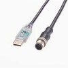 USB データロガー ケーブル DB9 オス - USB 2.0 1M