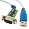 Câble Ftdi USB vers DB9 mâle RS232 Uc232R-10-Ne