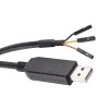 Ftdi USB-Typ-A-Stecker auf 0,1-Zoll-Buchsenleiste, serielles TTL-Kabel TTL-232R-RPI, 1,0 m