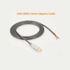 USB串口线Type-A USB2.0 公NMEA2000单边线线材1m