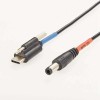 Single Screwing USB 3.1 Type C Male To DC 5.5*2.5MM Power Cable 1M