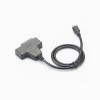USB C 3.1 ذكر إلى Slimline SATA 13 دبوس كابلات أنثى 0.1M