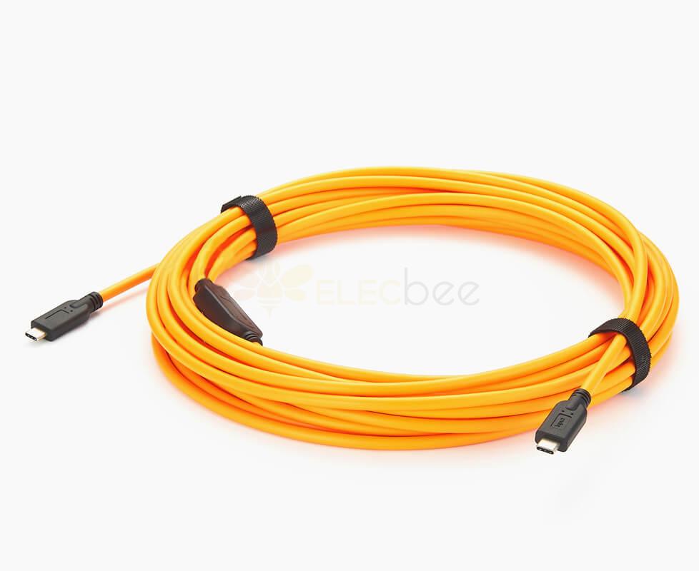 USB Type-C Male To USB 3.0 Type-C Male To Straight Intelligent Photography Tether Cable 5M