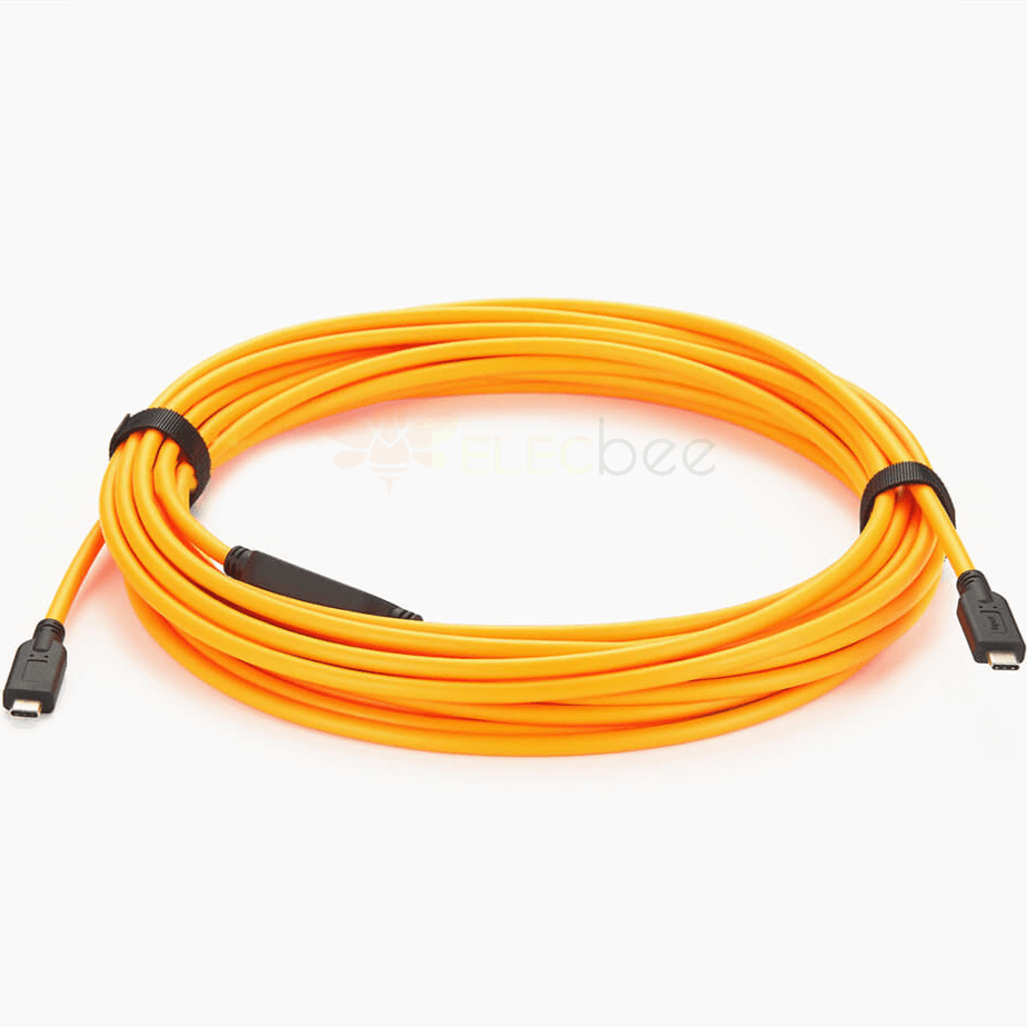 USB Type-C Male To USB 3.0 Type-C Male Straight Intelligent Photography Tether DSLR Tethered Shooting Cable 10M