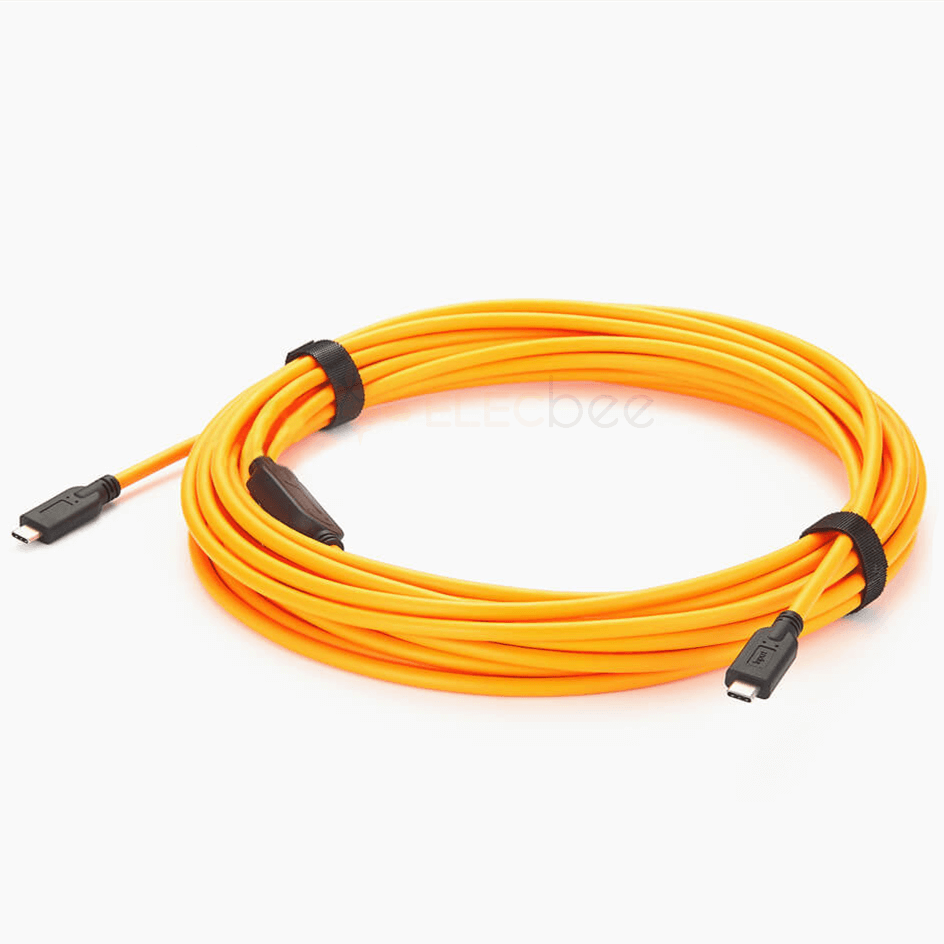 USB Type-C Male To USB 3.0 Type-C Male Straight Intelligent Photography Tether DSLR Tethered Shooting Cable 10M