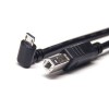 Double Male Plugs for USB Cable 1M Long USB Type B to Micro USB
