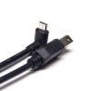 20 قطعة مقابس ذكر مزدوجة لكابل USB بطول 1 متر USB من النوع B إلى Micro USB