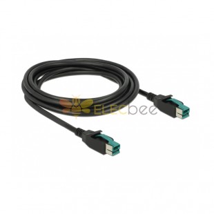 Epson POS System and Terminal Connection Cable POWER USB 12V to 12V IBM Laser Printing Cable