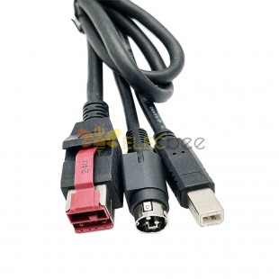 EPSON TM-T88VI Receipt Printer Cable for Catering  Retail Medical and Supermarkets