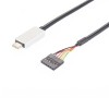 Câble Ftdi vers USB C 5V Vcc 3.3V I/O Longueur du câble 1M