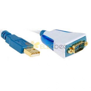 Câble USB Ftdi vers DB9 mâle RS232 Us232R-100-Bulk