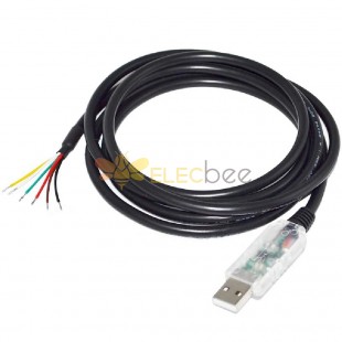 Ftdi USB a RS485 Cable de interfaz serie Terminación única 1M USB-RS485-We-5000-Bt