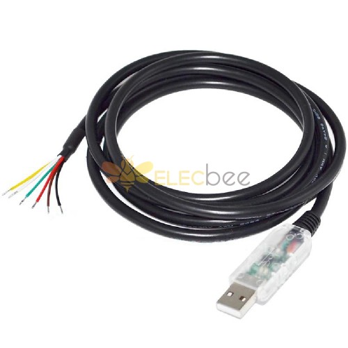 Câble d\'interface série Ftdi USB vers RS485 asymétrique 1M USB-RS485-We-5000-Bt