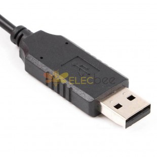 Ftdi USB-Typ-A-Stecker auf 0,1-Zoll-Buchsenleiste, serielles TTL-Kabel TTL-232R-RPI, 1,0 m