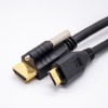 HDMI Connector to Mini HDMI Straight with Screws Cable 1/3/5 Meter