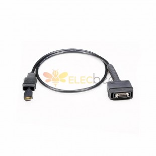 Hdmi Male To Male Mdr14 Connector With Rubber Gaskets