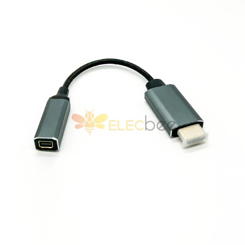 Connecteur mini HDMI femelle, adaptateur HDMI mâle vers mini HDMI femelle