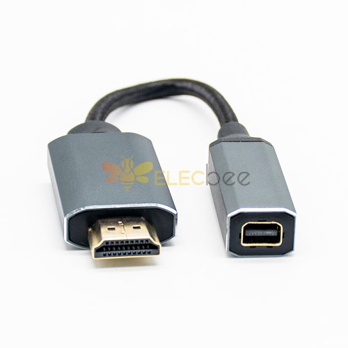 Adaptateur HDMI vers Displayport, 4K 60Hz Convertisseur HDMI vers DP  Femelle avec Audio, Actif Converter HDMI à Display Port USB pour  Laptop,Xbox One,360,NS,Mac Mini,PC à Moniteur, Unidirectionnel : :  Informatique